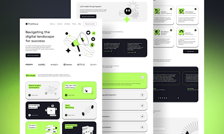 Cover image for POSITIVUS - Webflow Development