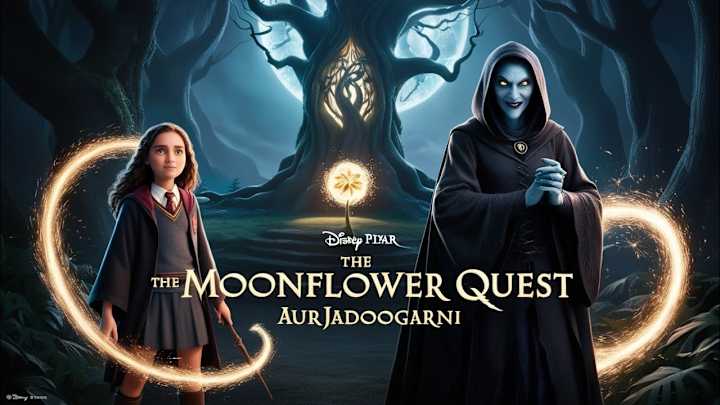 Cover image for Magical Moonflower Quest | Elara vs. Evil Witch | Harry Potter …