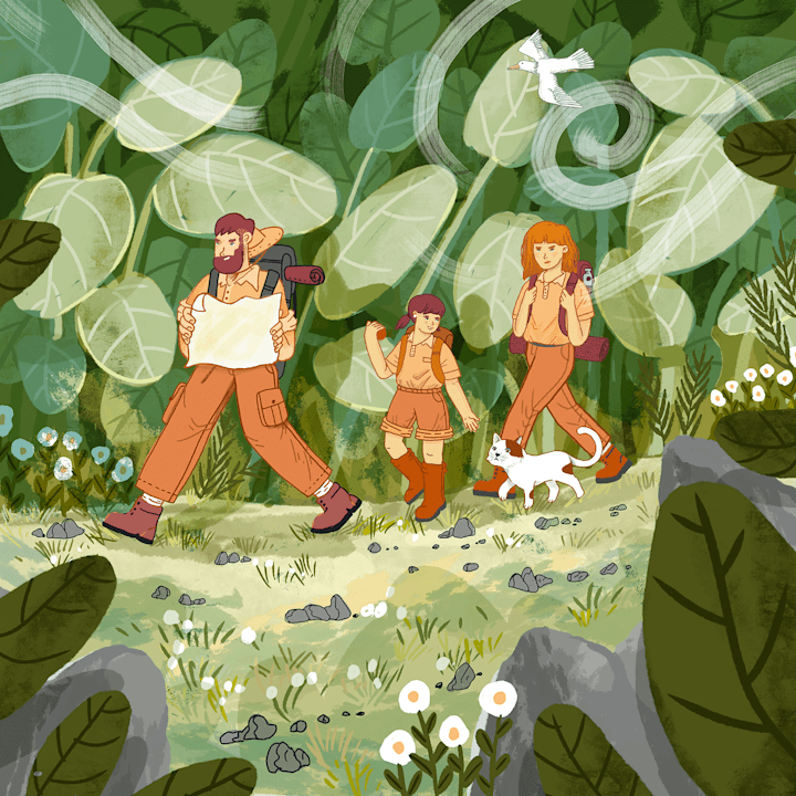 Cover image for Adventure with Family on Behance