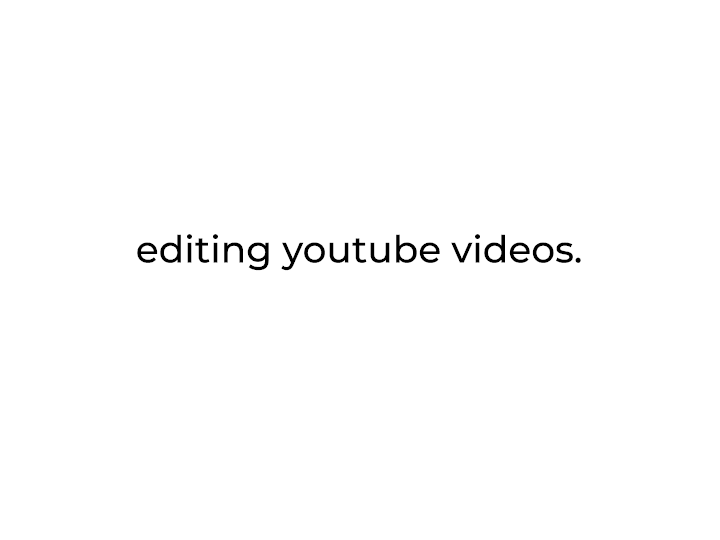 Cover image for I will edit, make a script and fully finish your YouTube video.