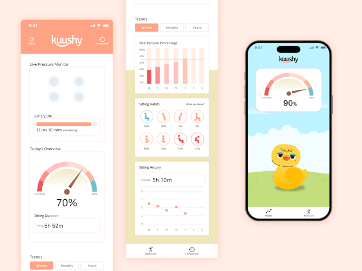 Cover image for Kuushy | Mobile App Design & Illustration 