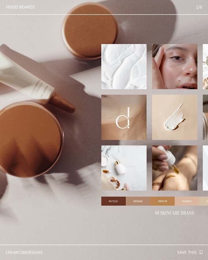 Cover image for FREE Mood Board & Color Palette for Beauty Brands