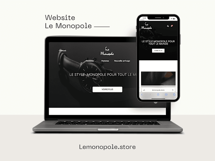 Cover image for Le Monopole website 