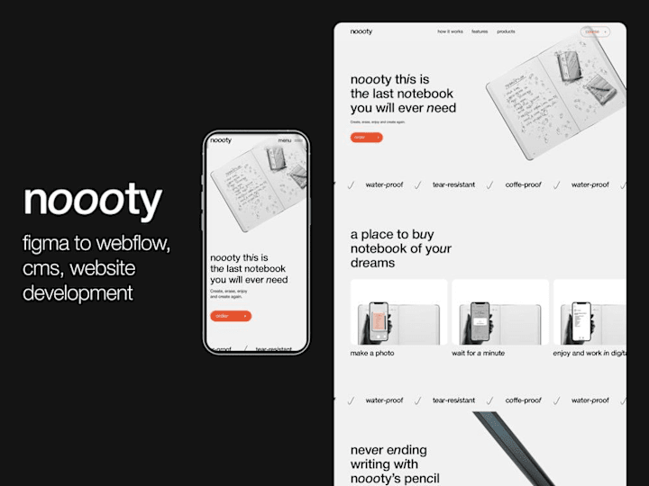 Cover image for Custom Single-Page Landing Page Development on WebFlow