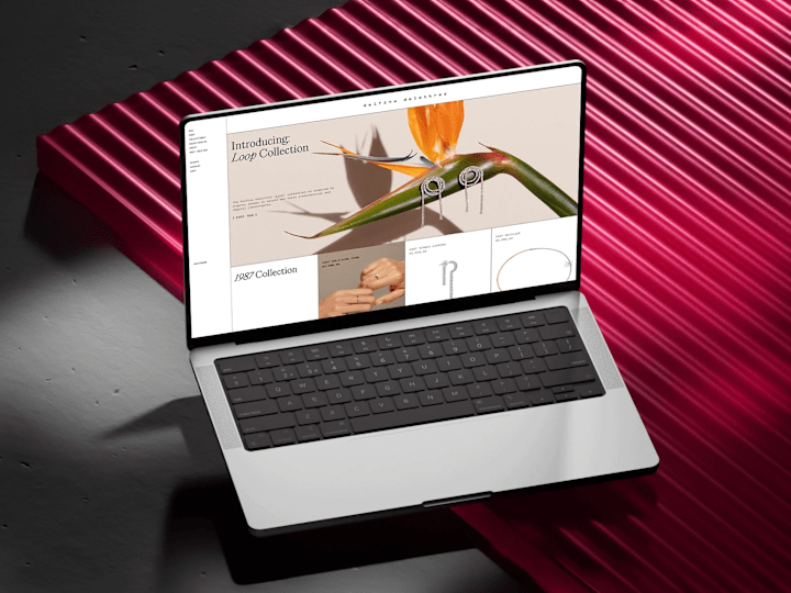Cover image for Delfina Delettrez website redesign
