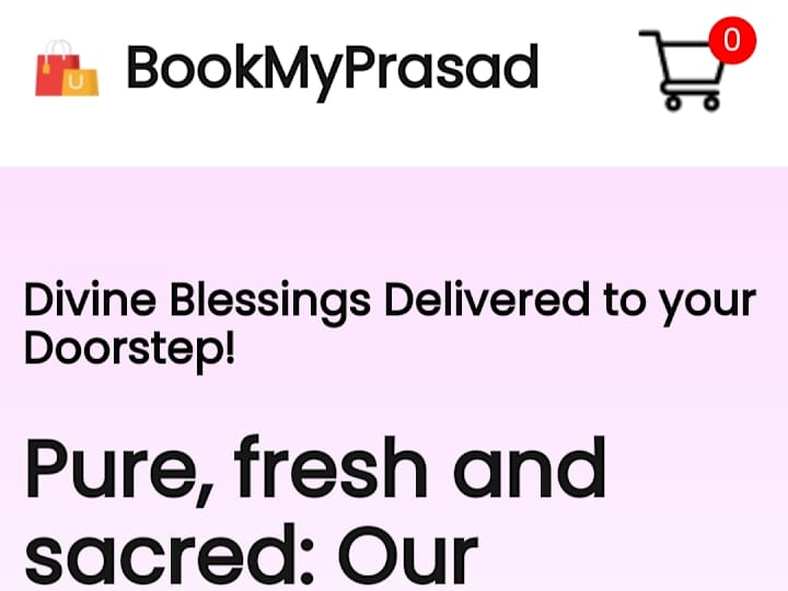 Cover image for Bookmyprasad