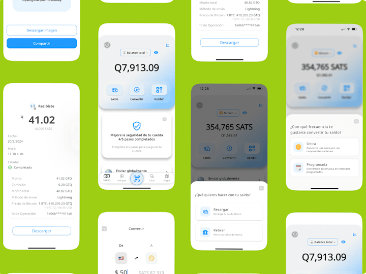 Cover image for Osmo Wallet - Fast & Secure Bitcoin Wallet App