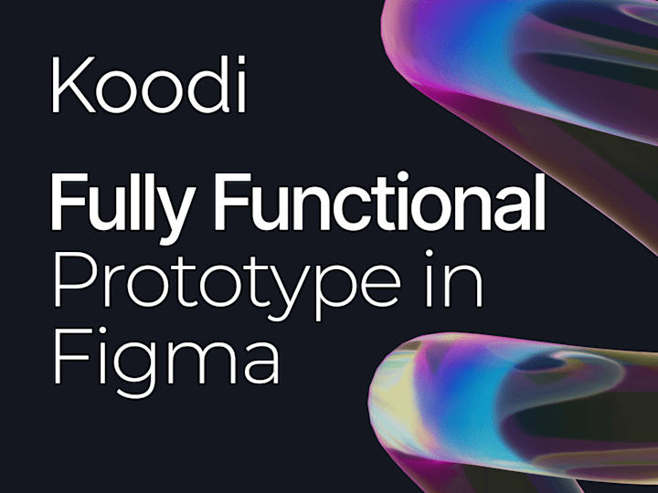 Cover image for Design Prototypes in Figma 