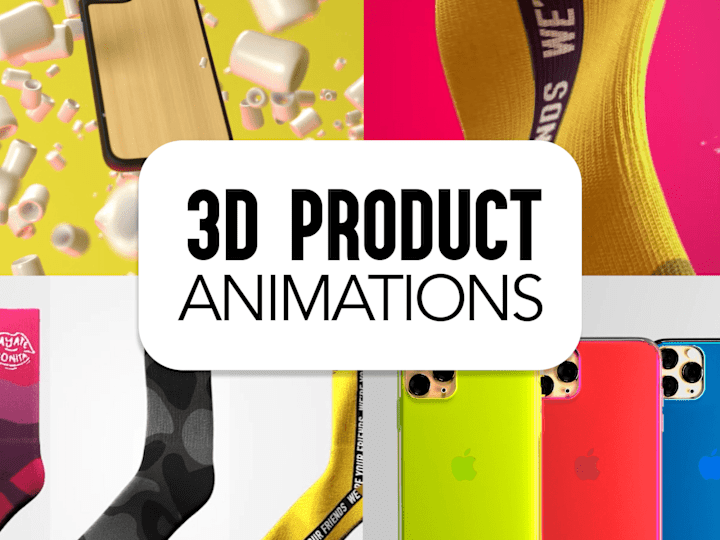 Cover image for Custom 3D Product Animation for High Quality commercials