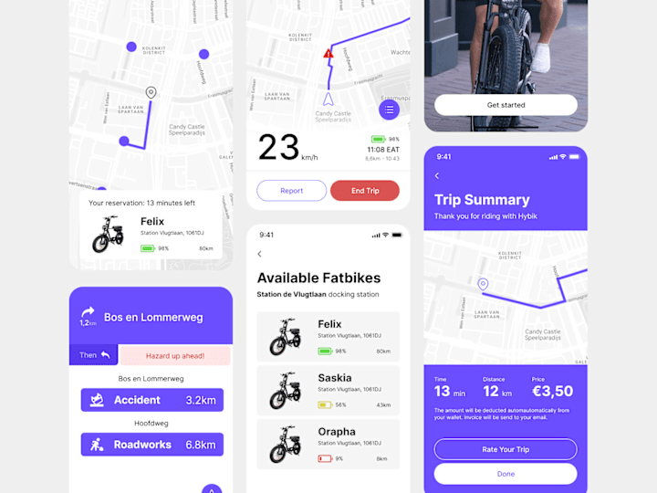 Cover image for Fatbike Sharing: Web App Design