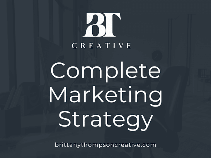 Cover image for Complete Marketing Strategy Plan