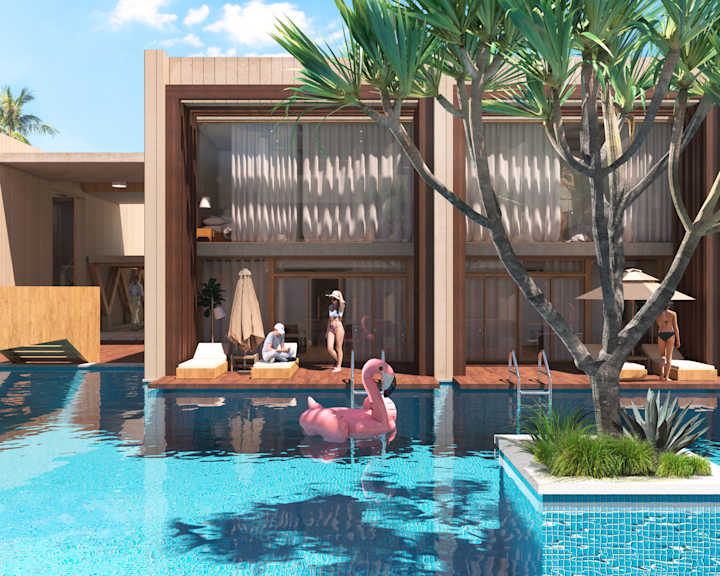 Cover image for Bungalows Hotel Resort, 354 Studio