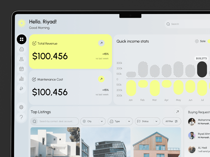 Cover image for Real Estate Dashboard