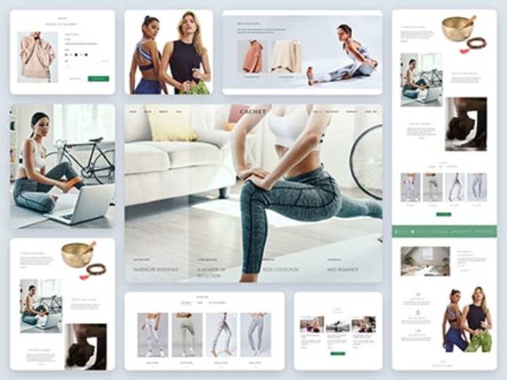 Cover image for Yoga store e-commerce design