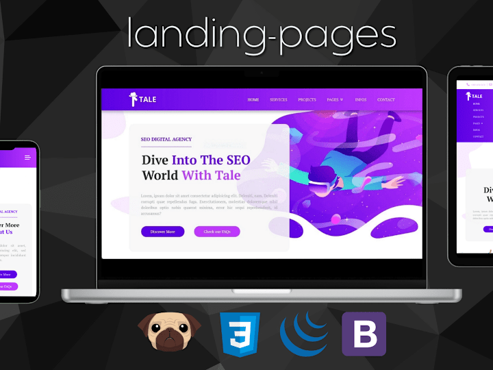 Cover image for I will deliver a top notch landing page