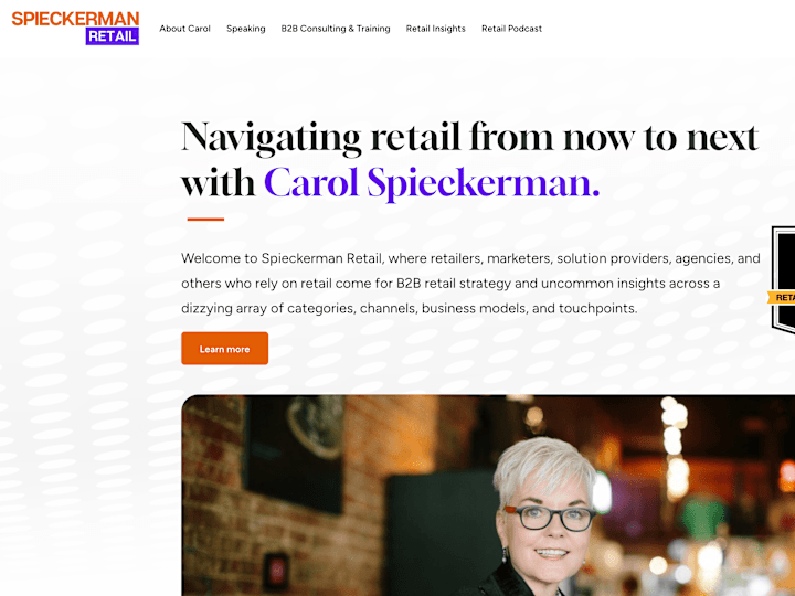 Cover image for Spieckerman Retail