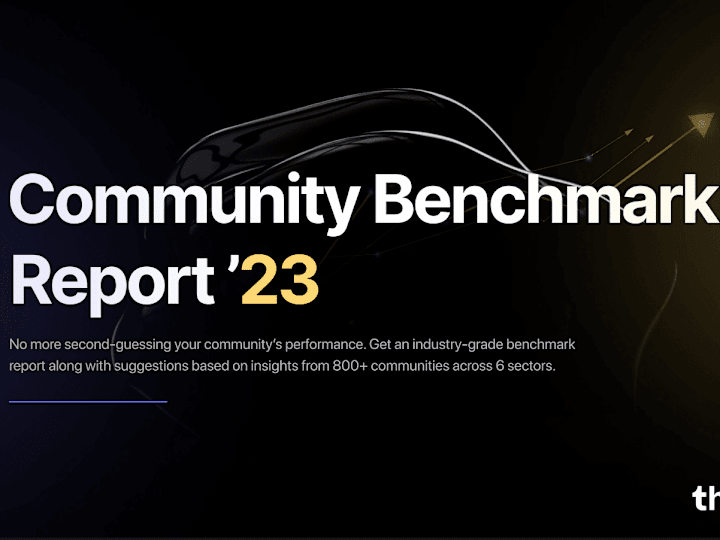 Cover image for Community Benchmark Report