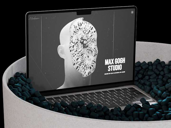 Cover image for Max Gogh Studio Portfolio Website
