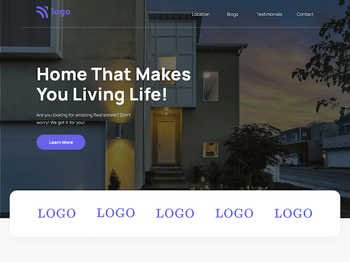 Cover image for 04_Project- Real Estate Landing Page