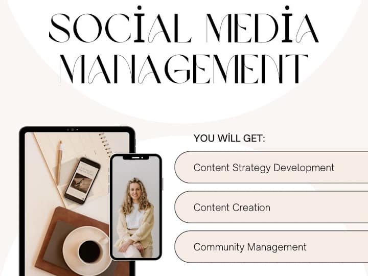 Cover image for Social media manager