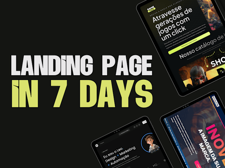 Cover image for Quick Landing Page - 7 Days