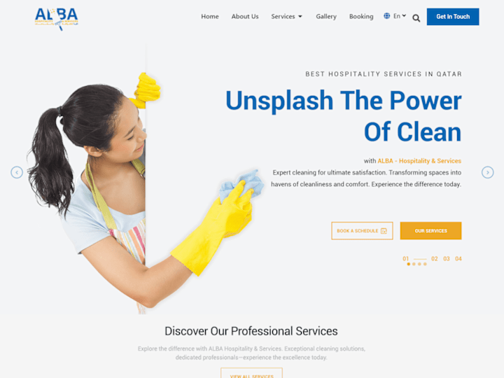 Cover image for Custom WordPress Website For Cleaning Company