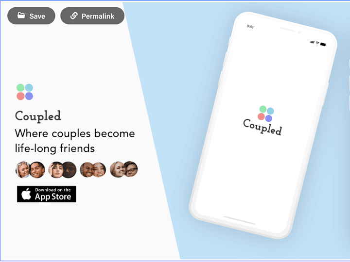 Cover image for  Coupled App Brand Concept