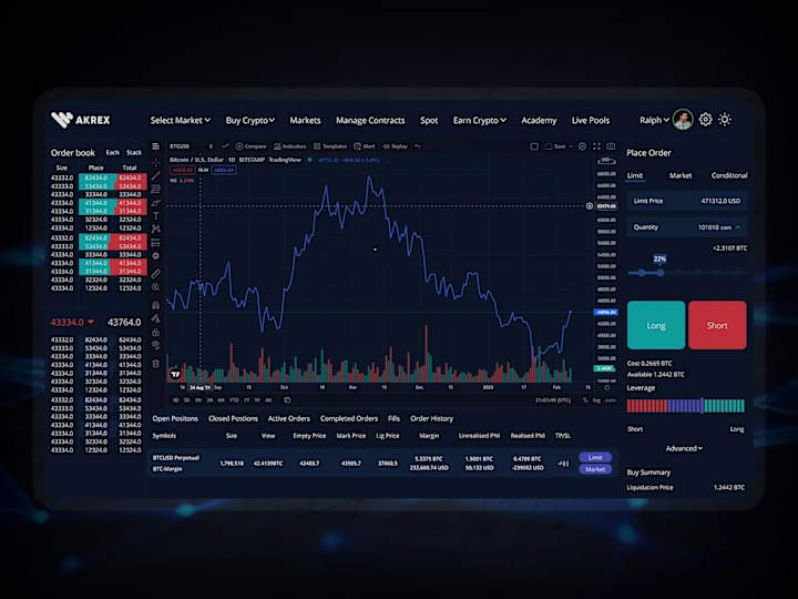 Cover image for Advanced Cryptocurrency Trading Interface Design