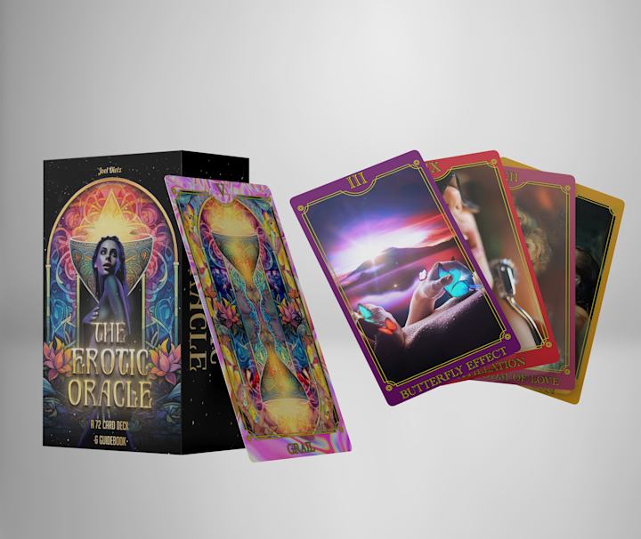 Cover image for Erotic Oracle (Erotic Tarot Cards Design)