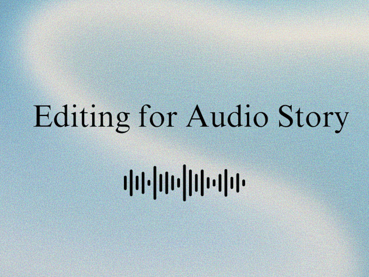 Cover image for Audio Story Script Editing