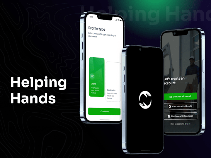 Cover image for Helping Hands Mobile App :: Behance