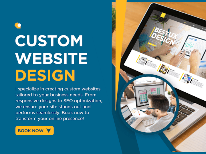 Cover image for Custom Web Solutions: Designed for Impact and Optimization