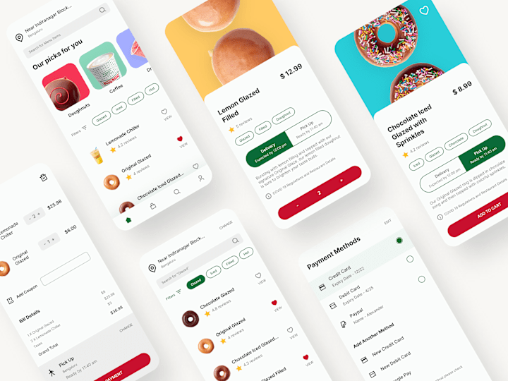 Cover image for UI Design Case Study: Krispy Kreme App