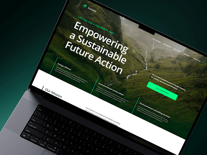 Cover image for Ecospire Website Design