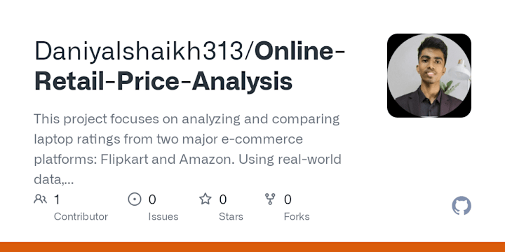 Cover image for Online Retail Price Analysis - Flipkart vs Amazon