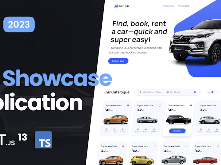 Cover image for CarHub Find, book, rent a car—quick and super easy!