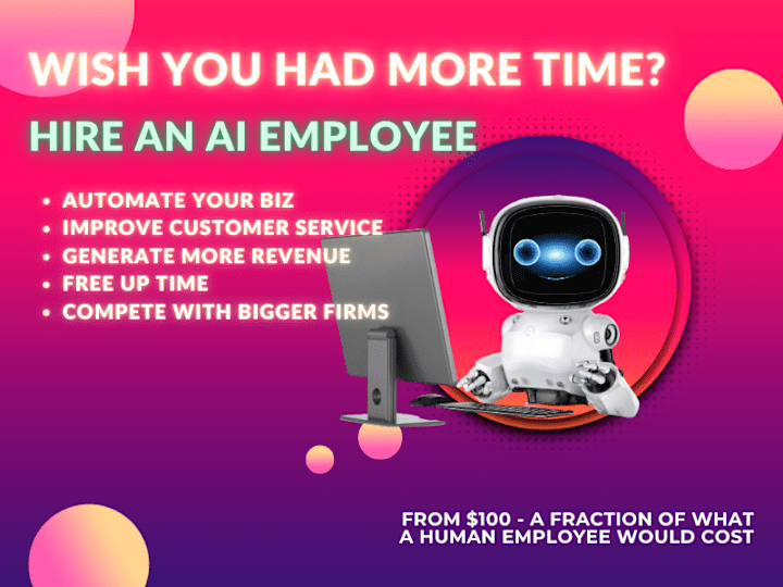 Cover image for Ai Employees to Streamline & Grow Your Business