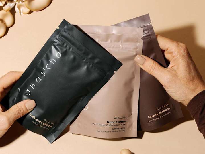 Cover image for Akas'cha 🍄☕ Brewing Trust and Sustainability