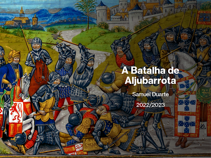 Cover image for Batalha de Aljubarrota