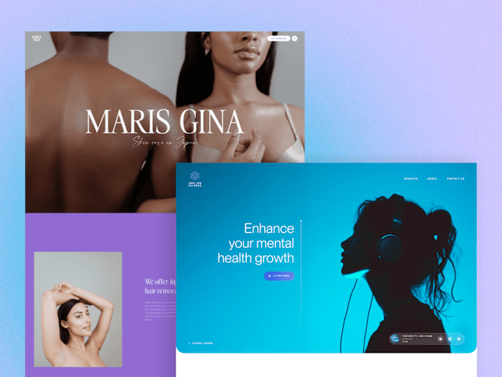 Cover image for High-end Webdesign in Figma