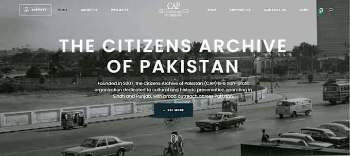 Cover image for The Citizen Archive of Pakistan