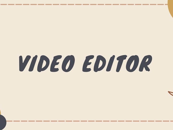 Cover image for Video Editing by Bibek Lama