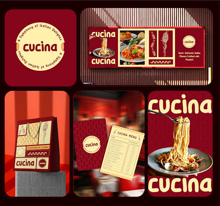 Cover image for ITALIAN RESTURANT BRANDING