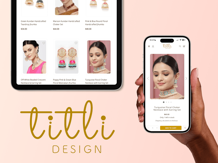 Cover image for titli design - Shopify store & custom Theme development