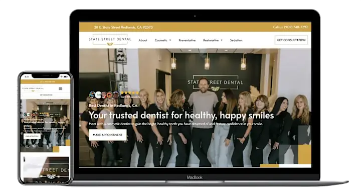 Cover image for State Street Dental - Web Design Case Study