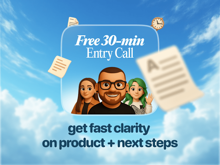 Cover image for 🆓 Free 30-Min UIUX Strategy Call
