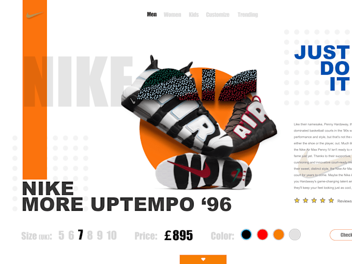 Cover image for Nike Shoes Affiliate Custom Homepage