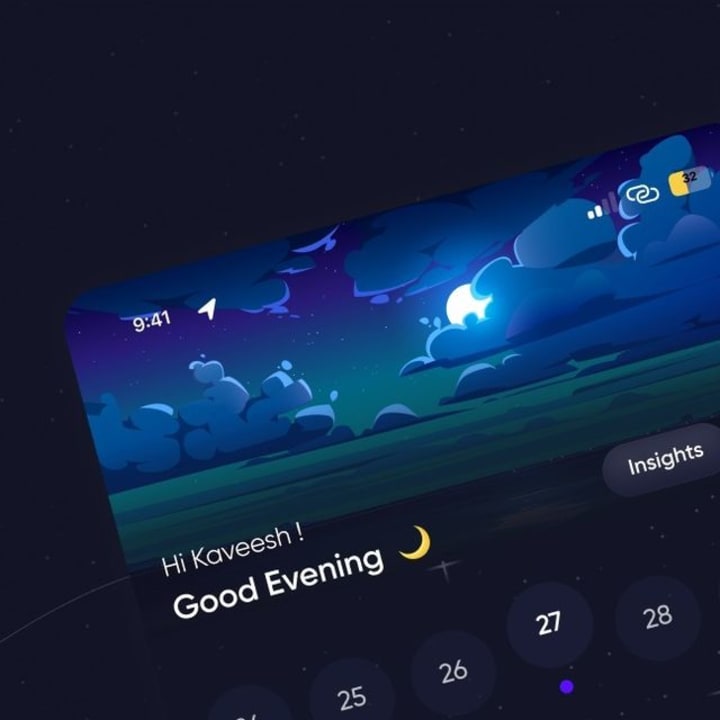 Cover image for Sleep Tracker Mobile App User Interface Design