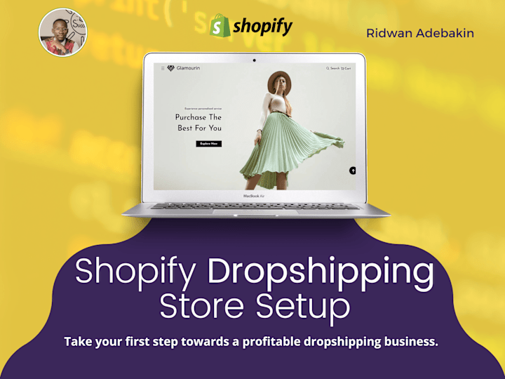 Cover image for Shopify Dropshipping Store Setup, Dropshipping Shopify store