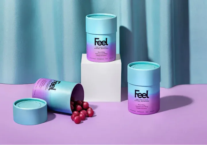 Cover image for Redesigned the Feel supplements packaging look & feel